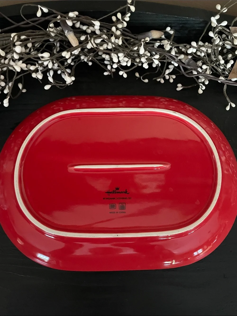 Hallmark Red Ceramic 